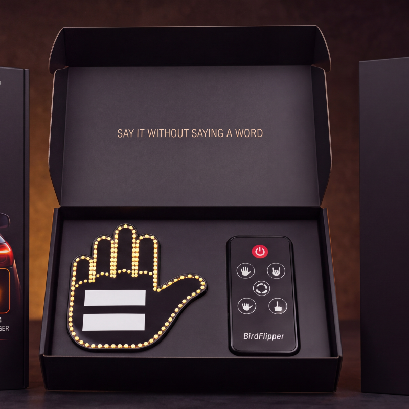 BirdFlipper™ - Led Hand Sign